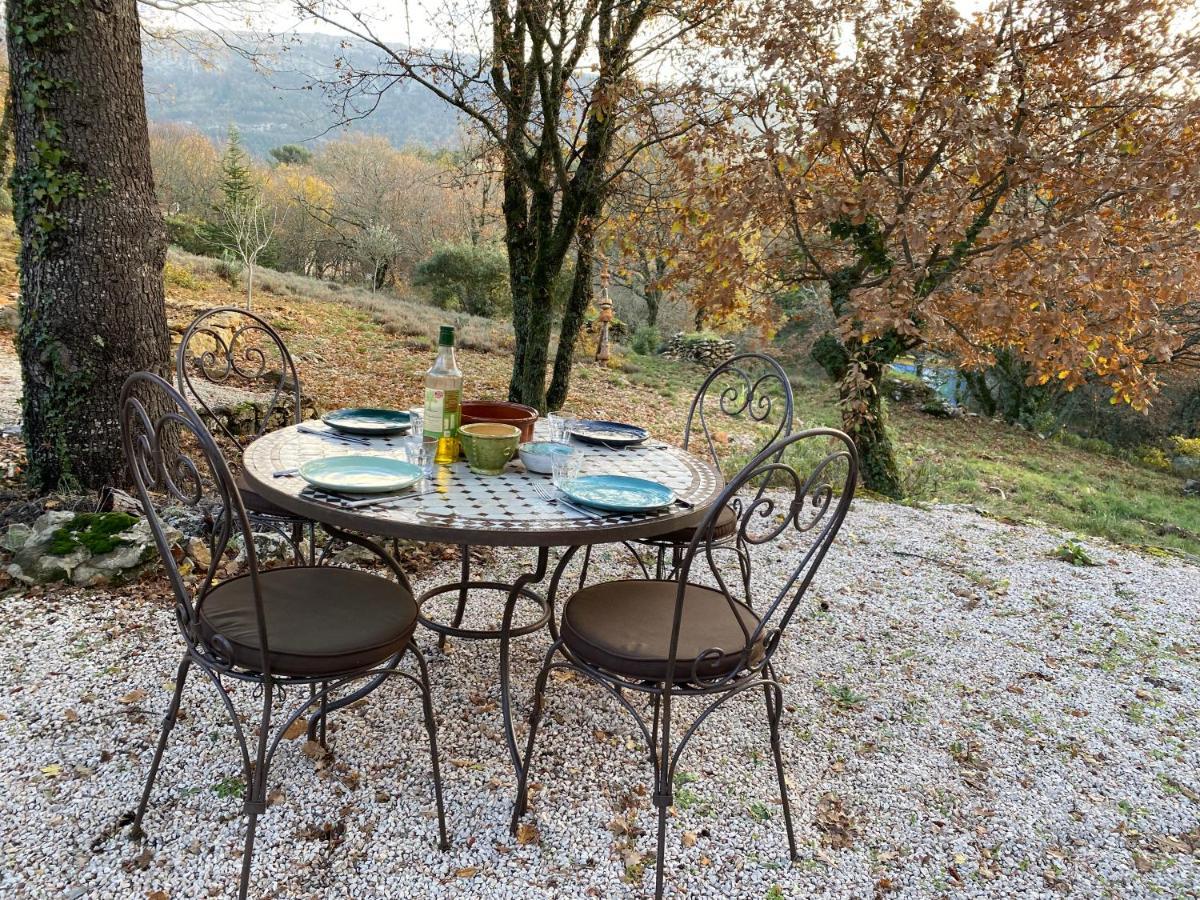La Maison De Mado Et Sa Cabane Dans Les Arbres Plan d'Aups Exteriér fotografie